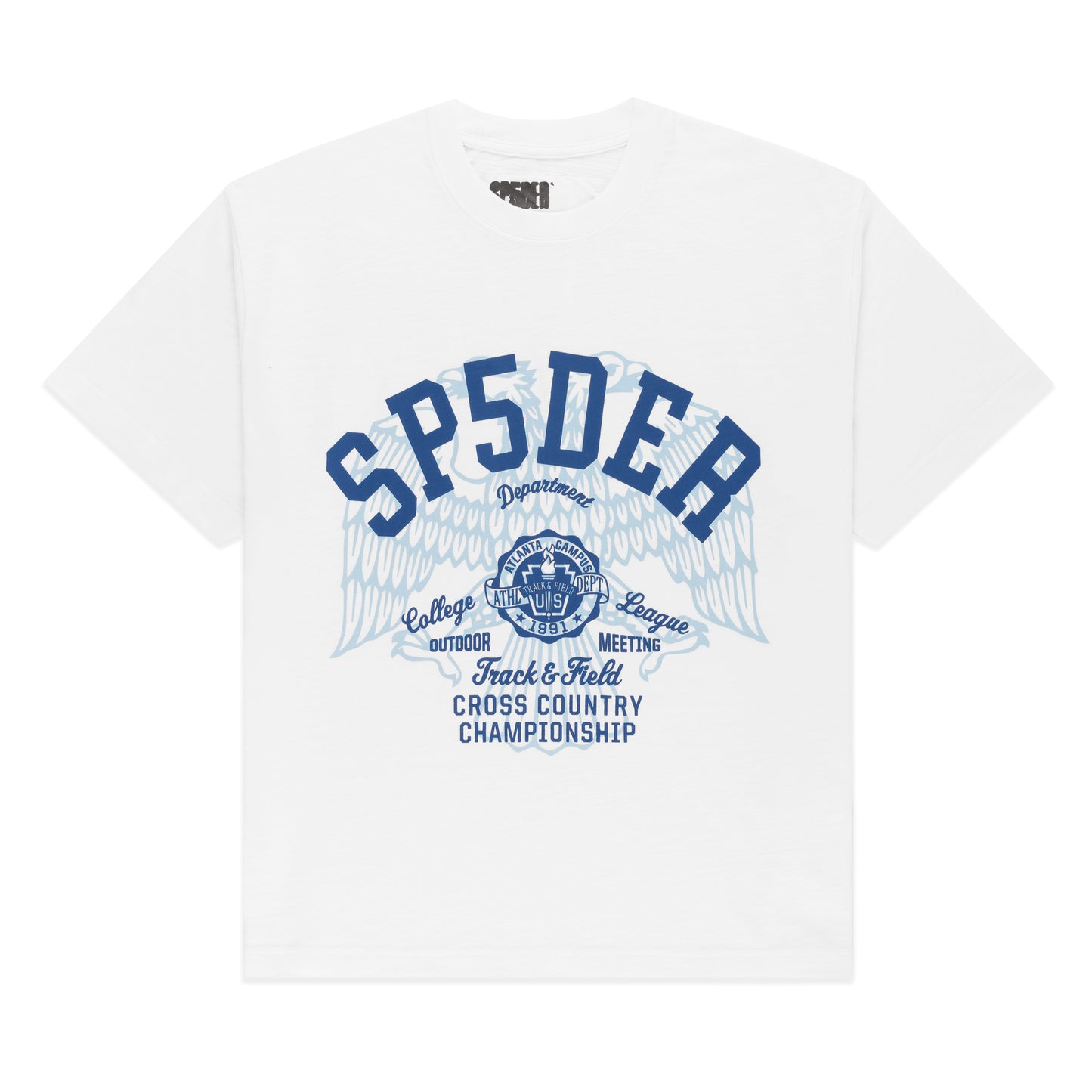 WHITE CROSS COUNTRY SLUB TEE