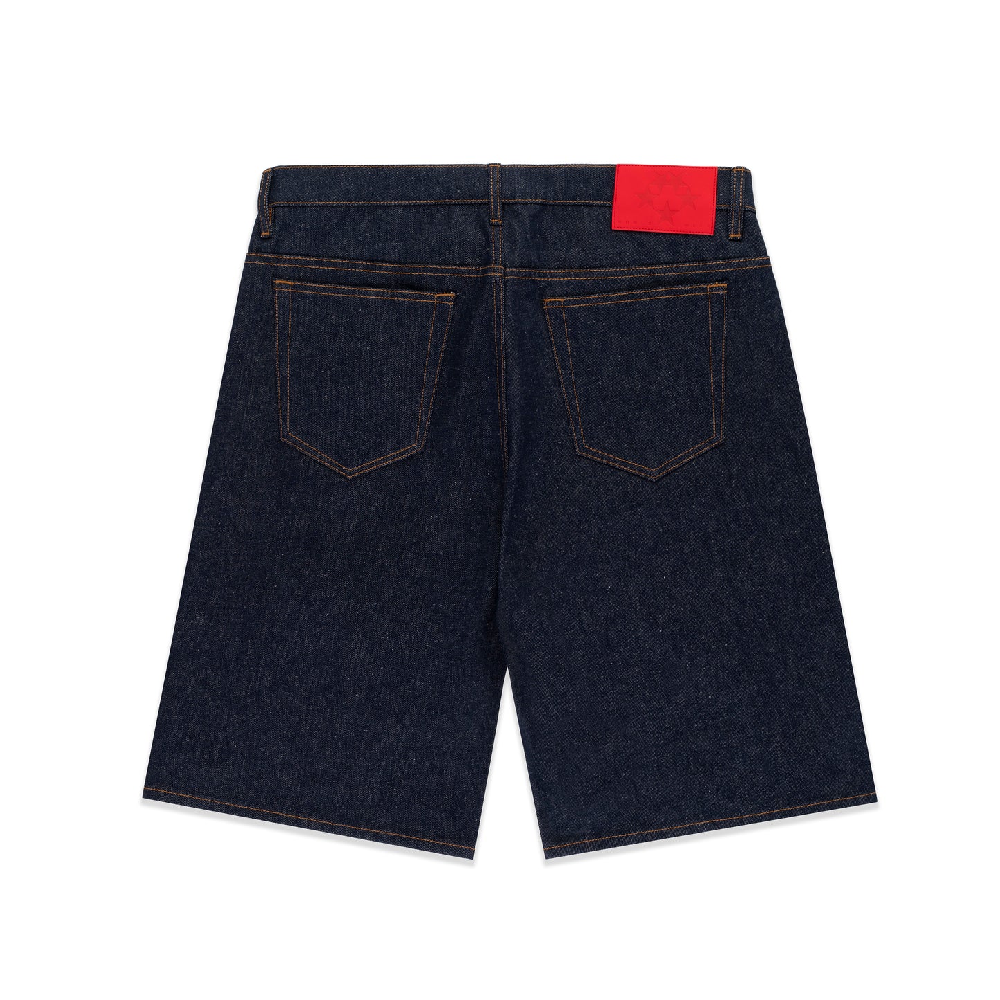 INDIGO V3 LOGO DENIM SHORT