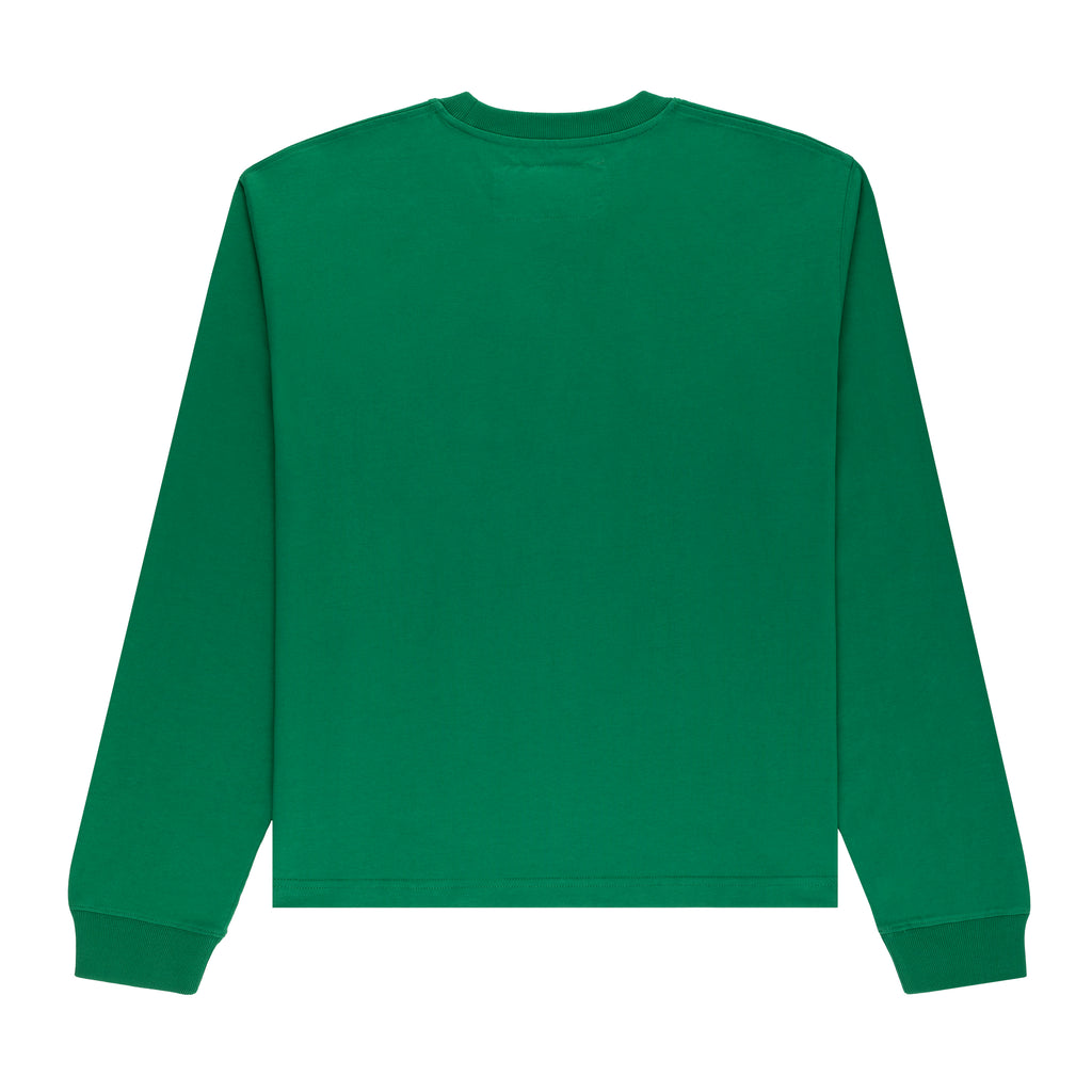 KELLY GREEN COPPER COVE LONG SLEEVE TEE