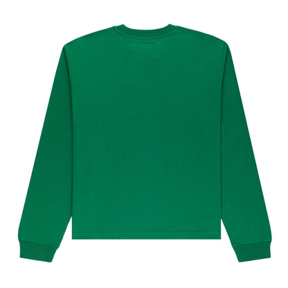 KELLY GREEN COPPER COVE LONG SLEEVE TEE