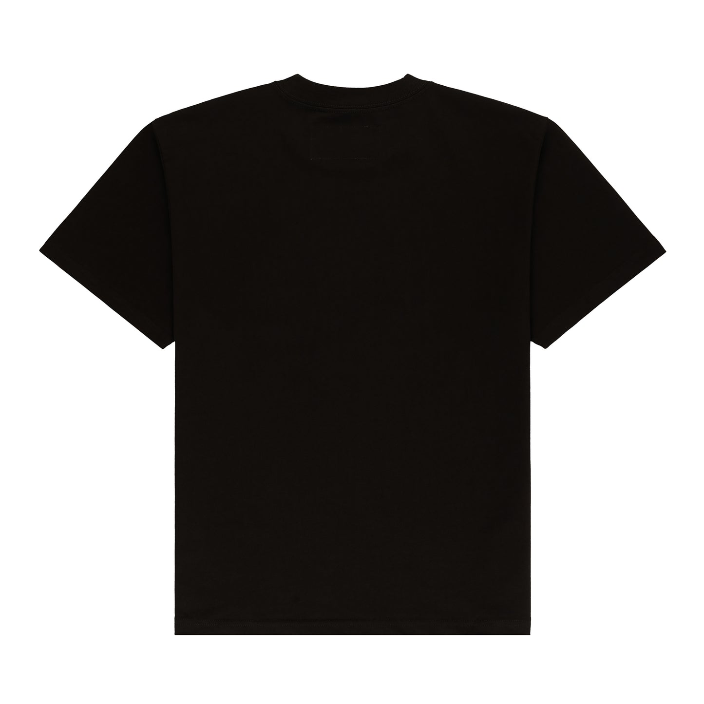 Black PHANTOM SOUVENIR MEN'S TEE, short-sleeved, crew neck, plain back.