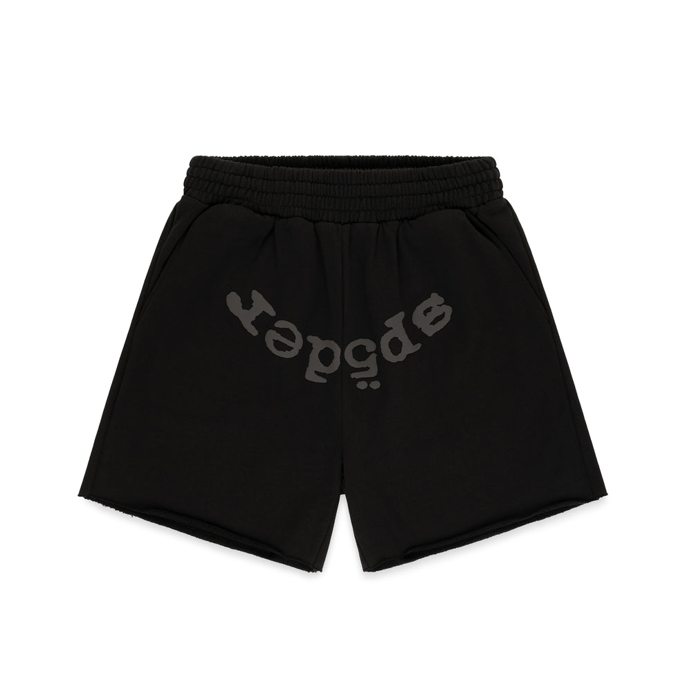 BLACK OG WEB V2 PHANTOM SWEATSHORT