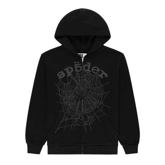 BLACK OG WEB V2 PHANTOM ZIP UP