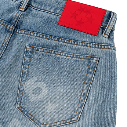 LIGHT BLUE WASH BELUGA DENIM