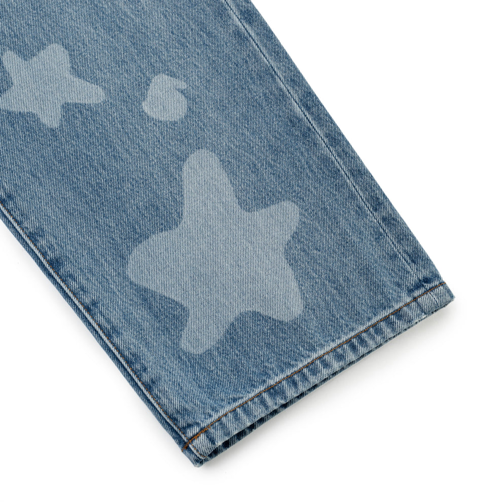 LIGHT BLUE WASH BELUGA DENIM