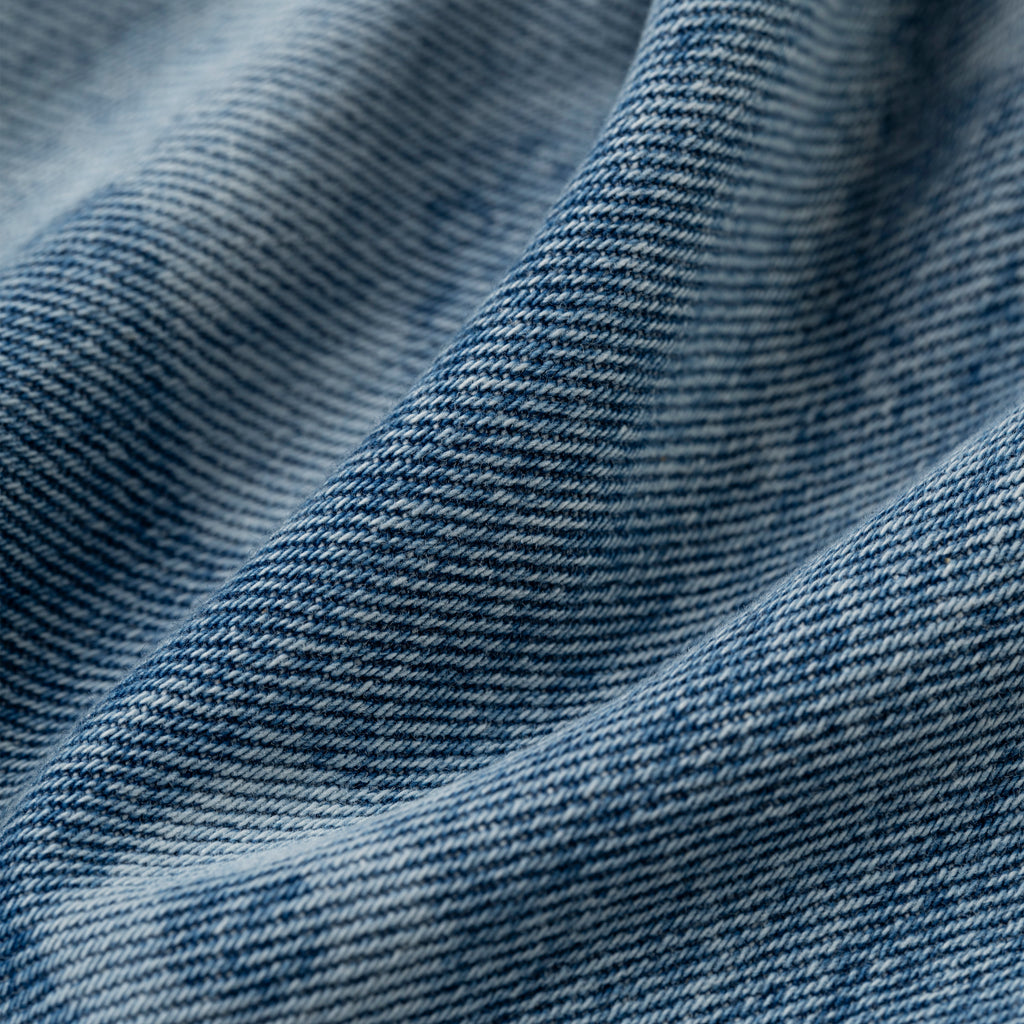 LIGHT BLUE WASH BELUGA DENIM