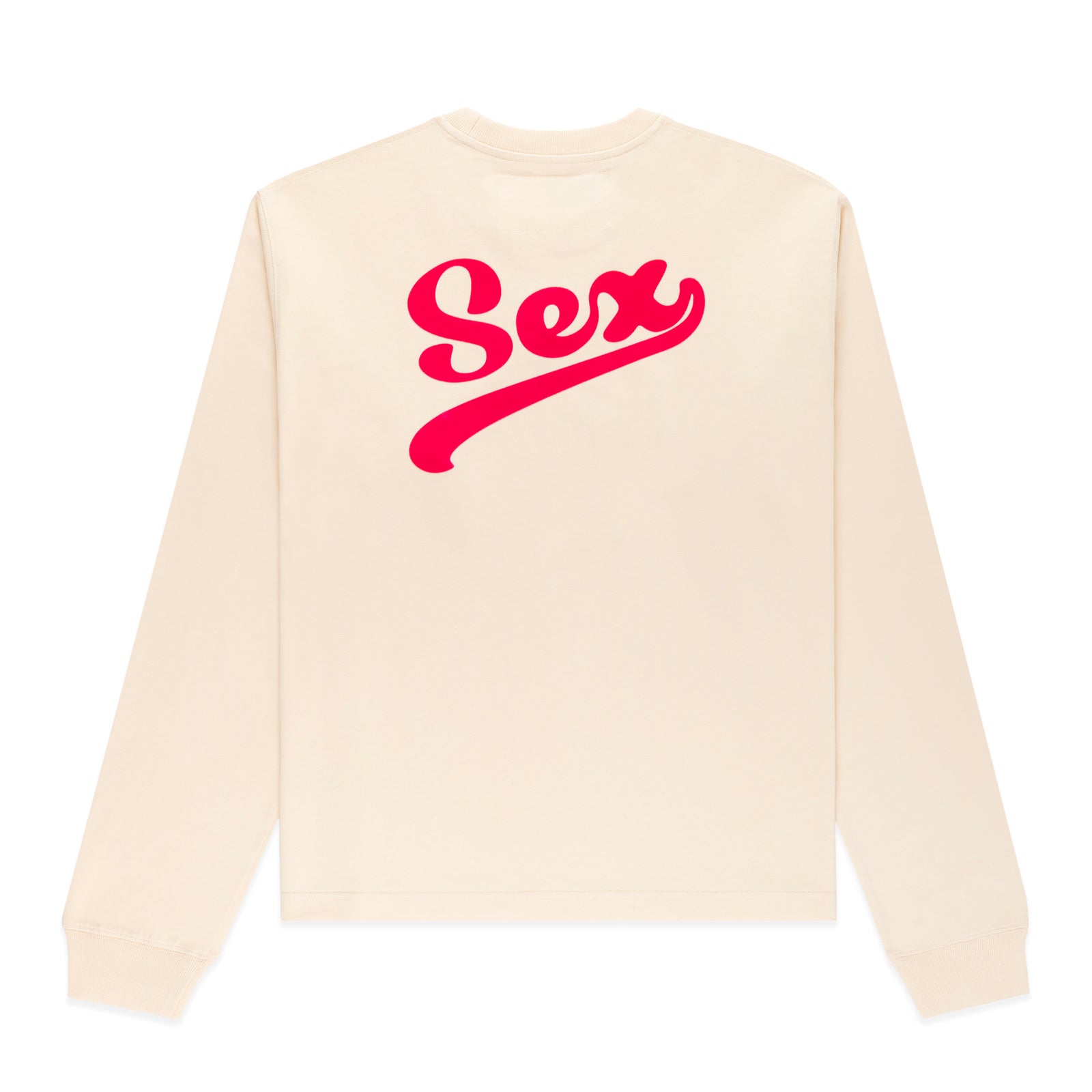 CREAM PORNSTAR LONGSLEEVE TEE