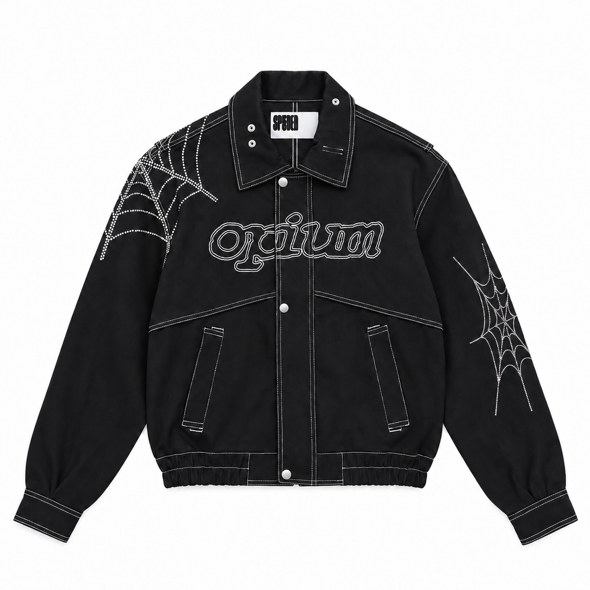OPIUM CONTRAST STITCH JACKET