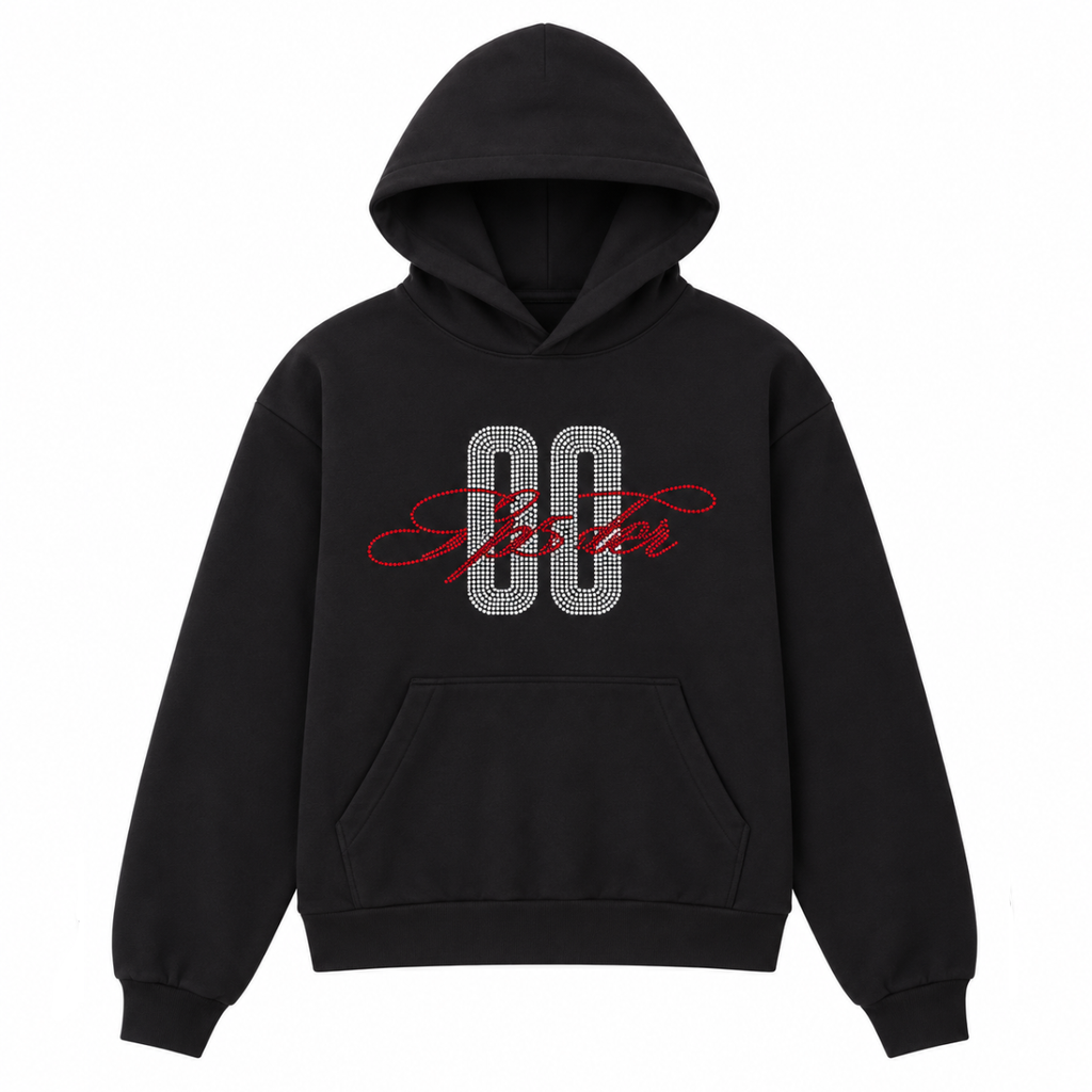 00 SPIDER SCRIPT HOODIE