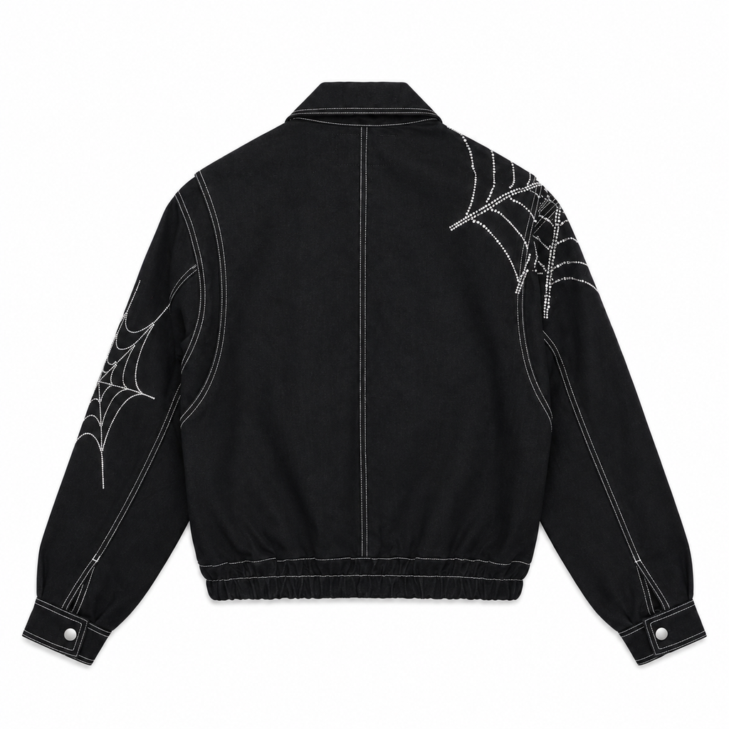 OPIUM CONTRAST STITCH JACKET