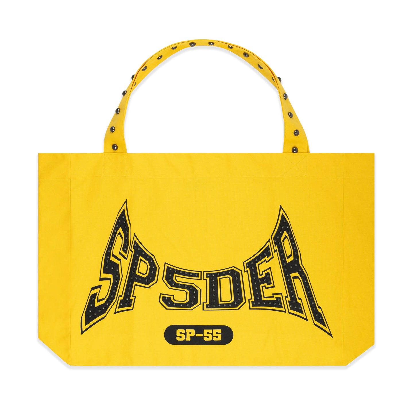 YELLOW T&F STUDDED TOTE