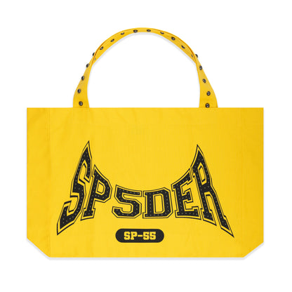 YELLOW T&F STUDDED TOTE