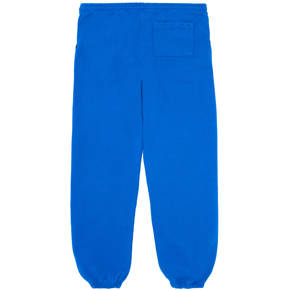 TC BLUE SWEATPANT, 23oz fleece, with a back pocket and elastic cuffs.