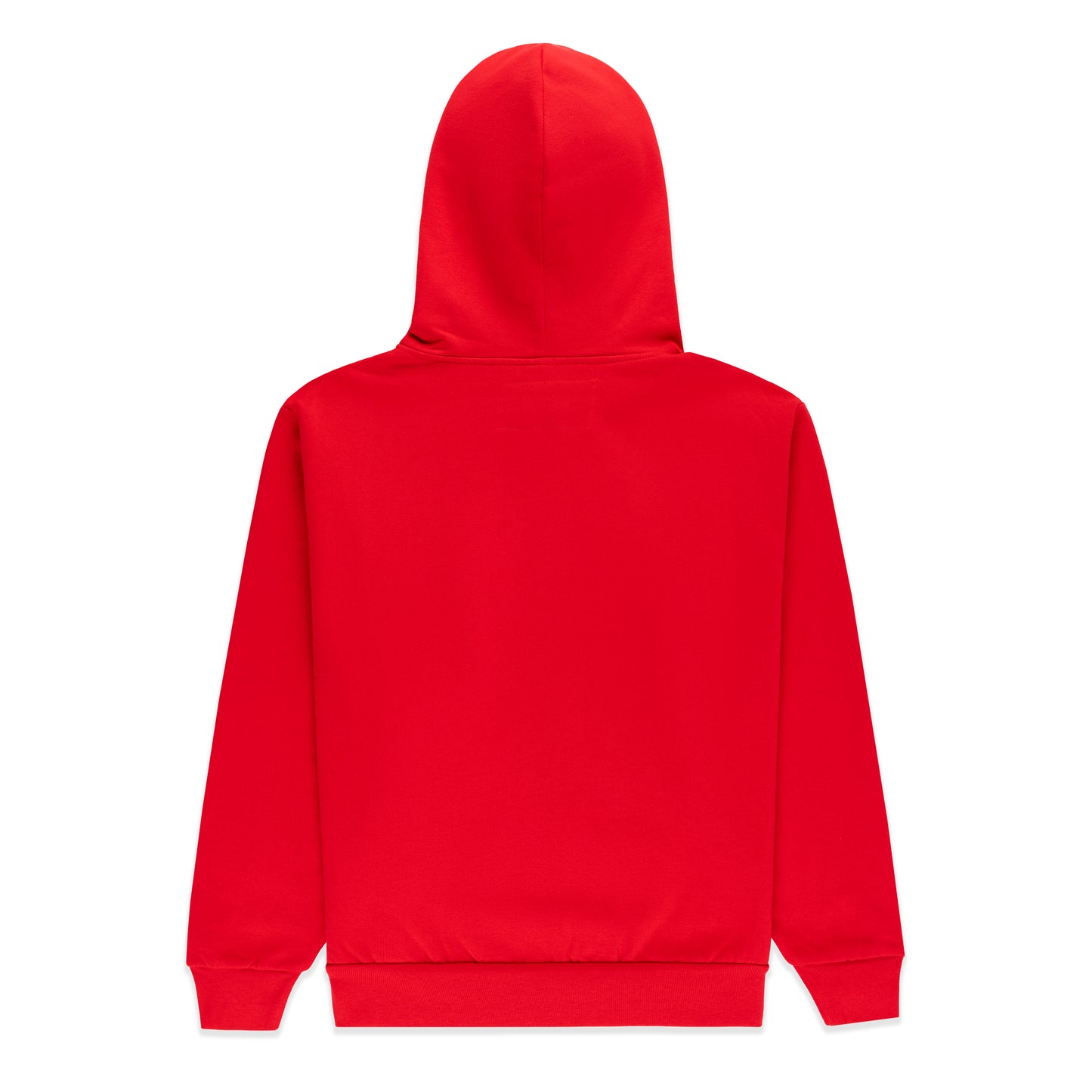 RED OG WEB STUDDED ZIP HOODIE