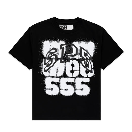 BLACK WW5 TEE