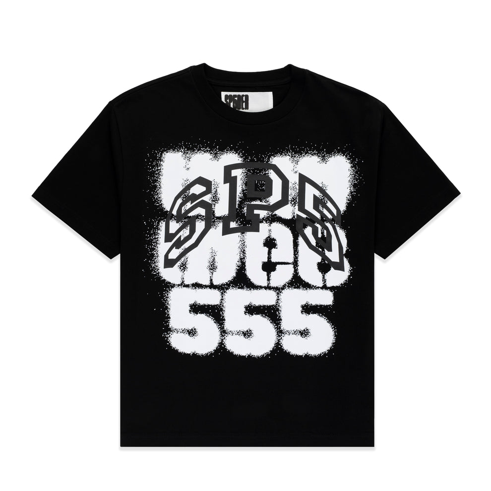 BLACK WW5 TEE