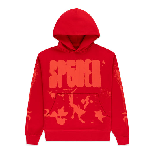 RED X-RAY HOODIE
