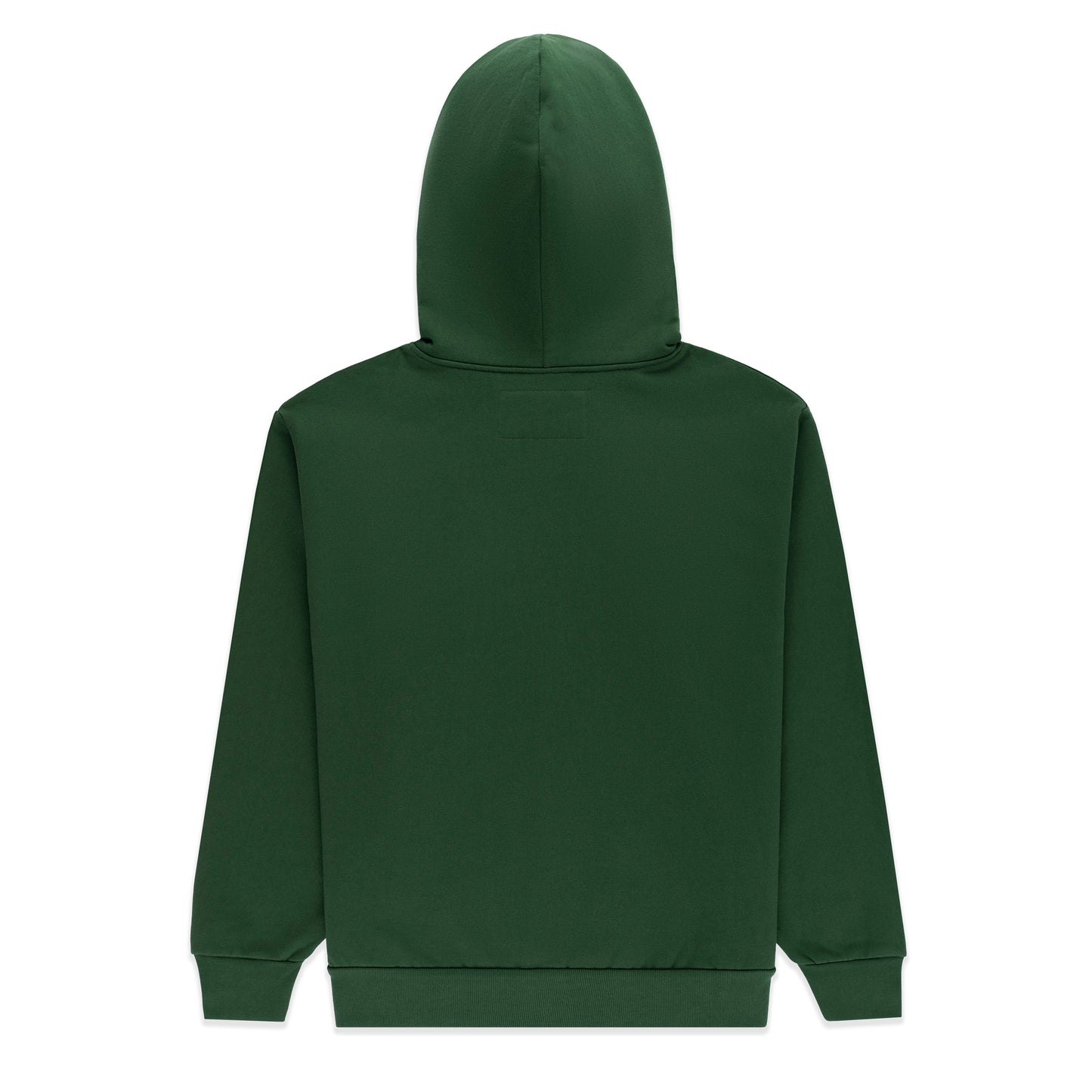 GREEN OG WEB STUDDED ZIP HOODIE