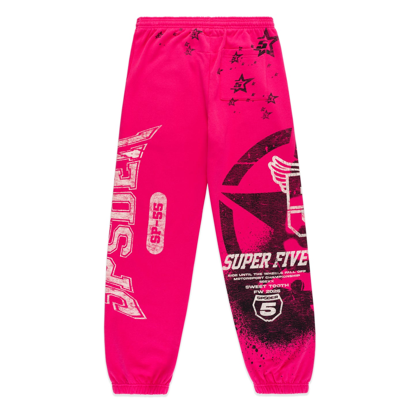 PINK STENCIL SWEATPANT