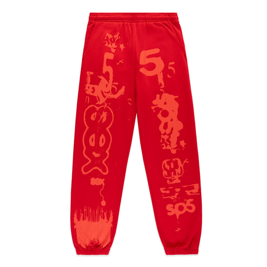 RED X-RAY SWEATPANT