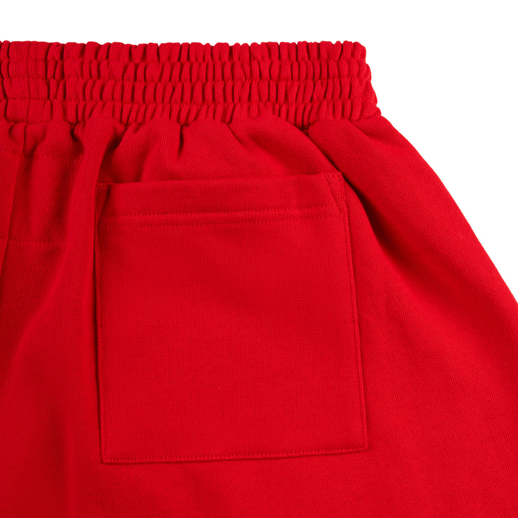 RED OG STUDDED SWEATSHORT