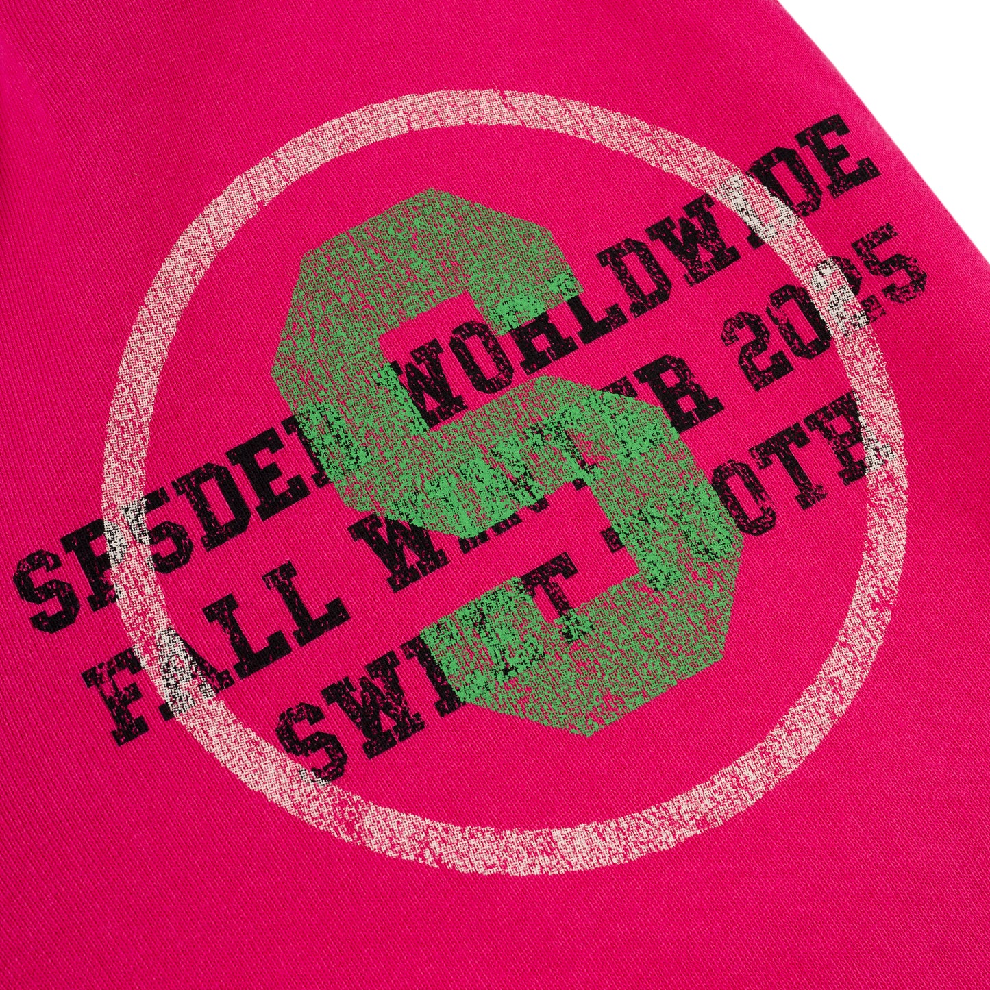 PINK STENCIL SWEATPANT