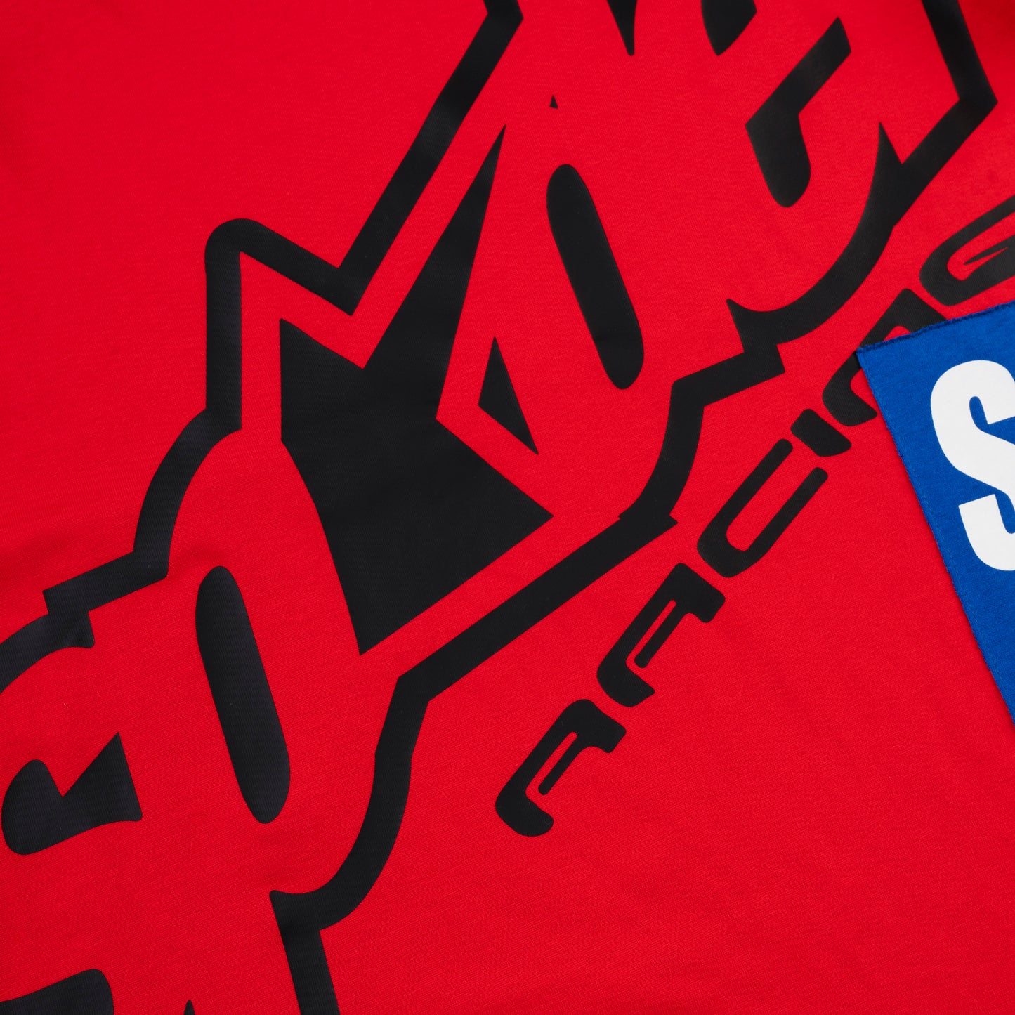 RED RALLY RAGLAN LONGSLEEVE