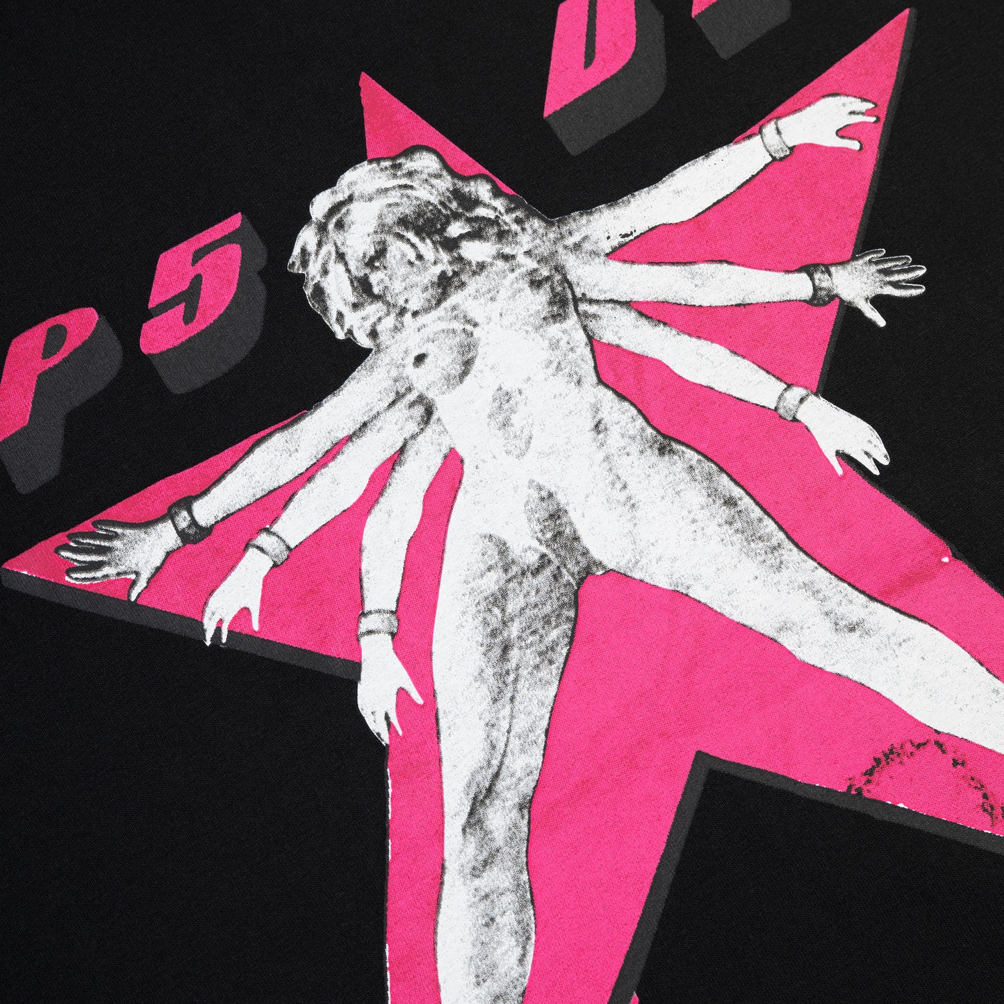 BLACK STAR GIRL TEE