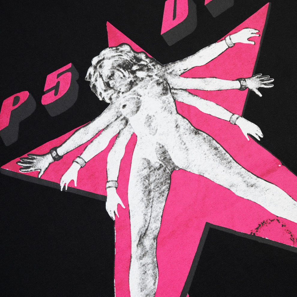 BLACK STAR GIRL TEE