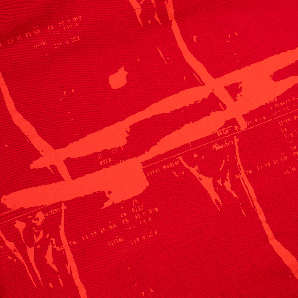 RED X-RAY HOODIE
