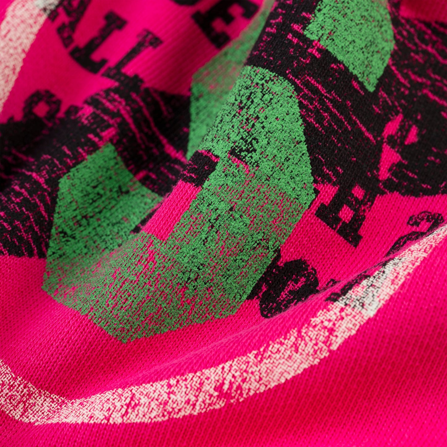 PINK STENCIL HOODIE