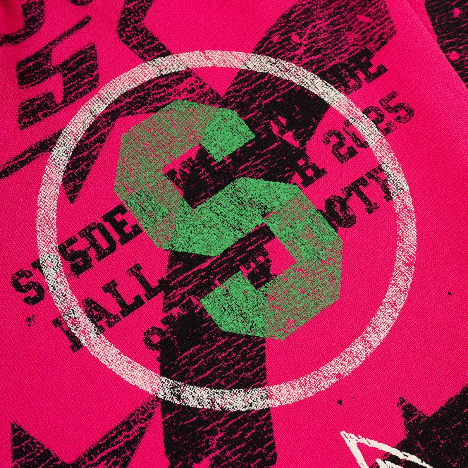PINK STENCIL HOODIE