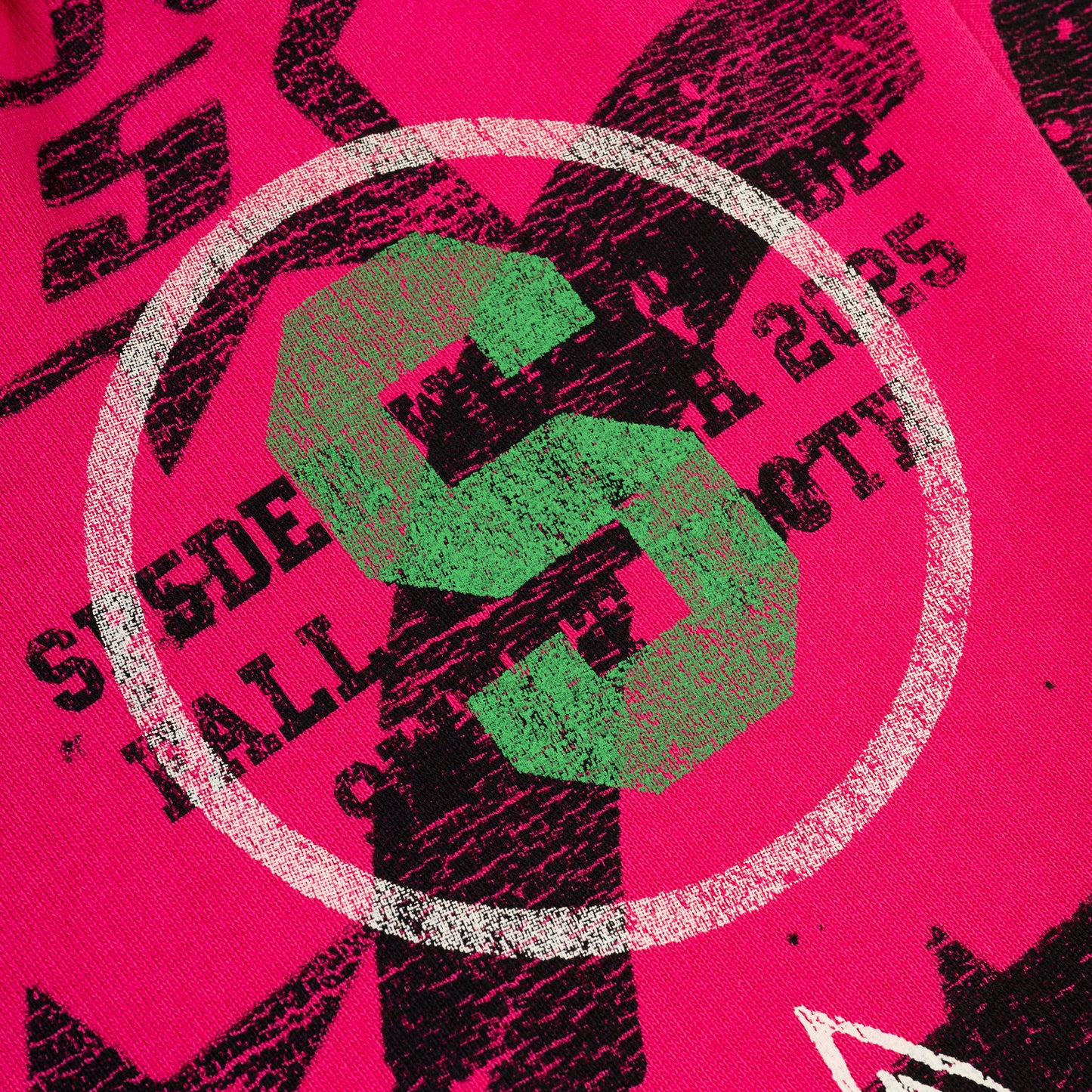PINK STENCIL HOODIE