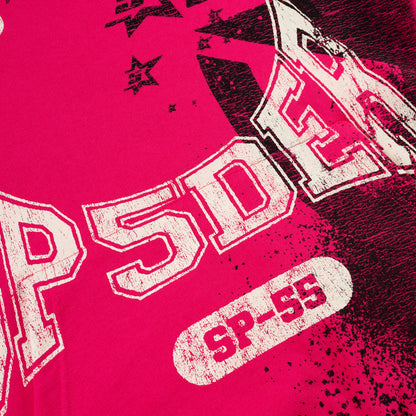 PINK STENCIL HOODIE
