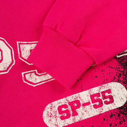 PINK STENCIL HOODIE