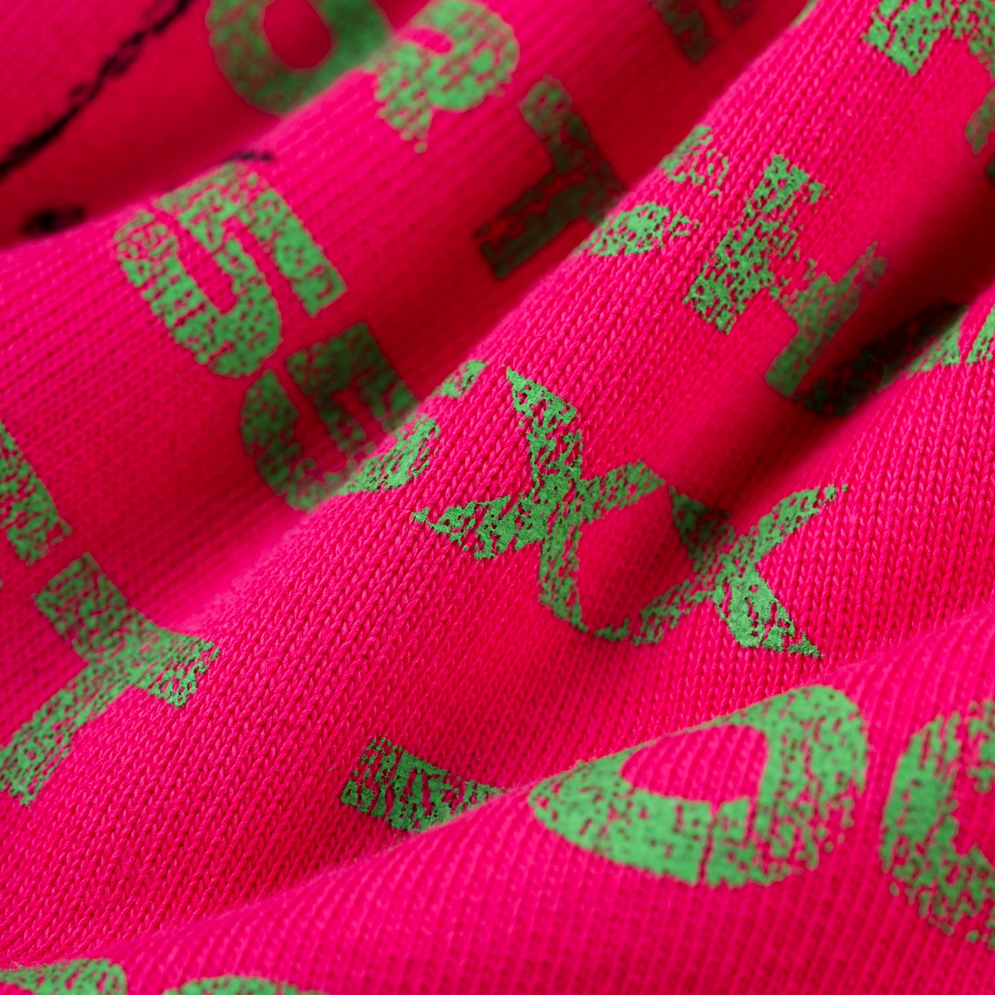 PINK STENCIL HOODIE