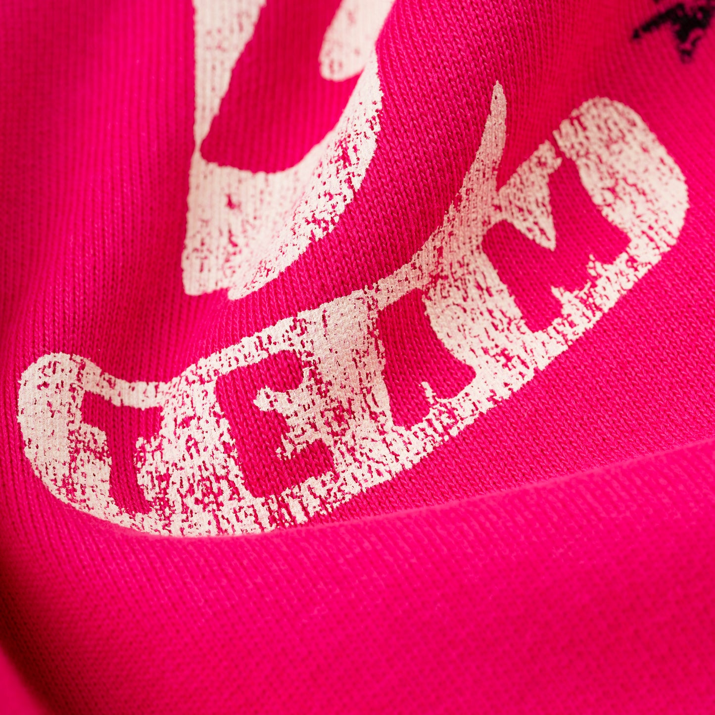 PINK STENCIL HOODIE
