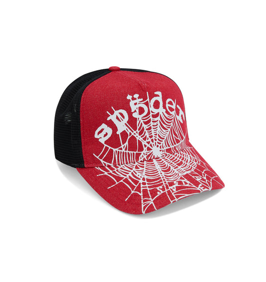 RED DENIM OG WEB V2 TRUCKER