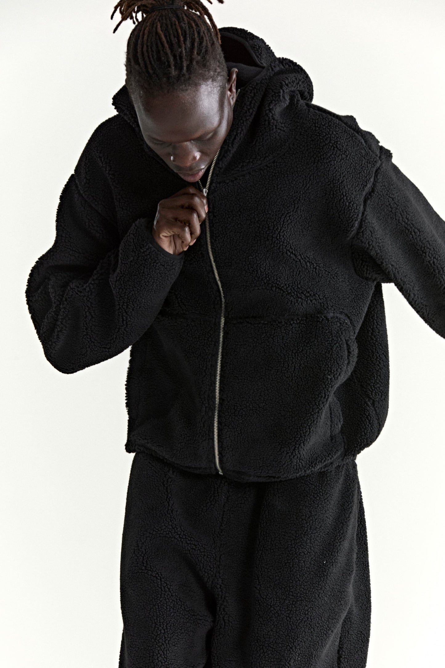 TEDDY FLEECE ZIP UP