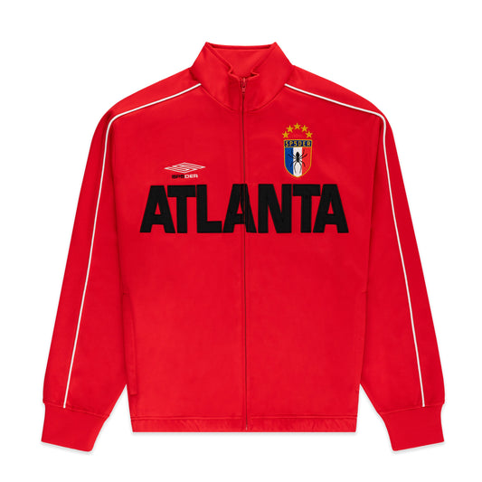 RED ATLANTA TRACK JACKET