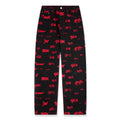 BLACK 5EX AOP DENIM PANT