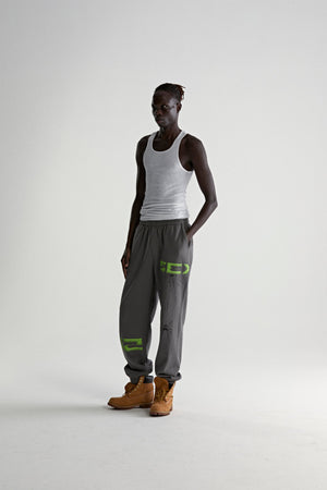 DARK GREY 5EX SWEATPANT ON MODEL