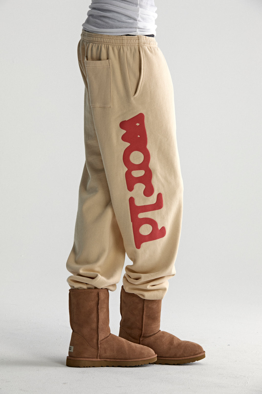 CREAM BELUGA SWEATPANT