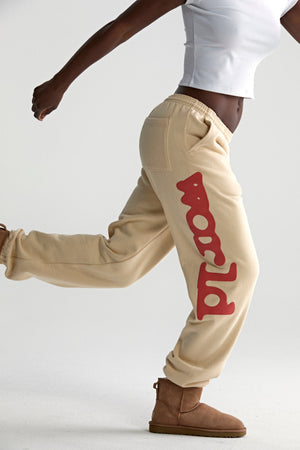 CREAM BELUGA SWEATPANT