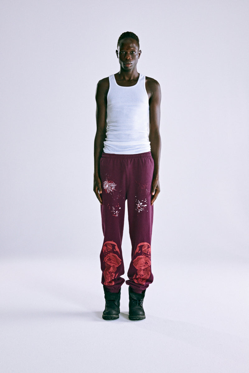 NOCTURNAL HIGHWAY SWEATPANT ON MODEL