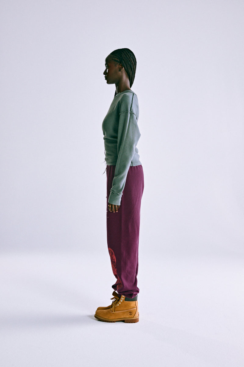 NOCTURNAL HIGHWAY SWEATPANT ON MODEL