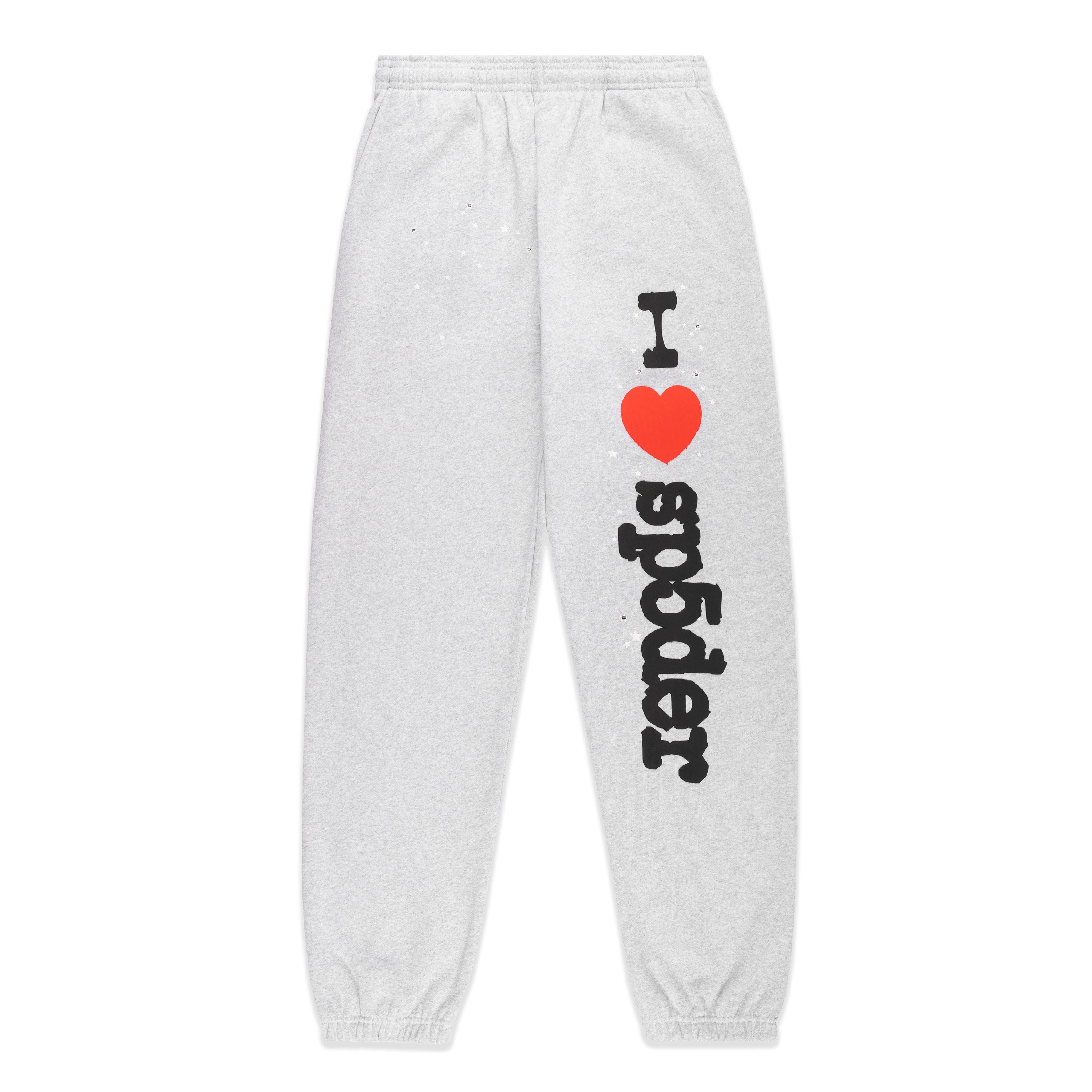 HEATHER GREY SOUVENIR SWEATPANT | SP5DER | KING SPIDER