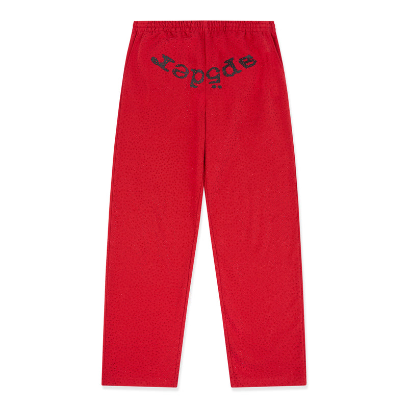 RED WEBSTONE AOP SWEATPANT