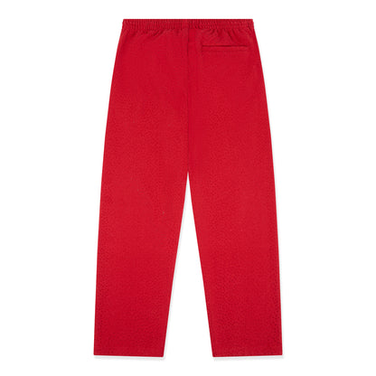 RED WEBSTONE AOP SWEATPANT