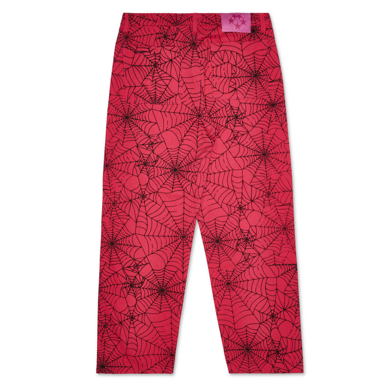 PINK AOP WORK PANT